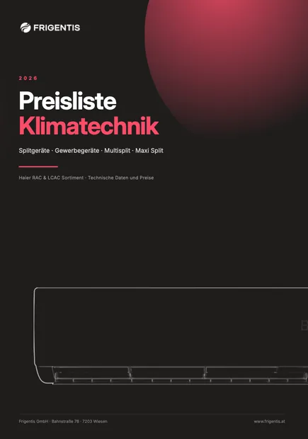 Frigentis Preisliste Klimatechnik