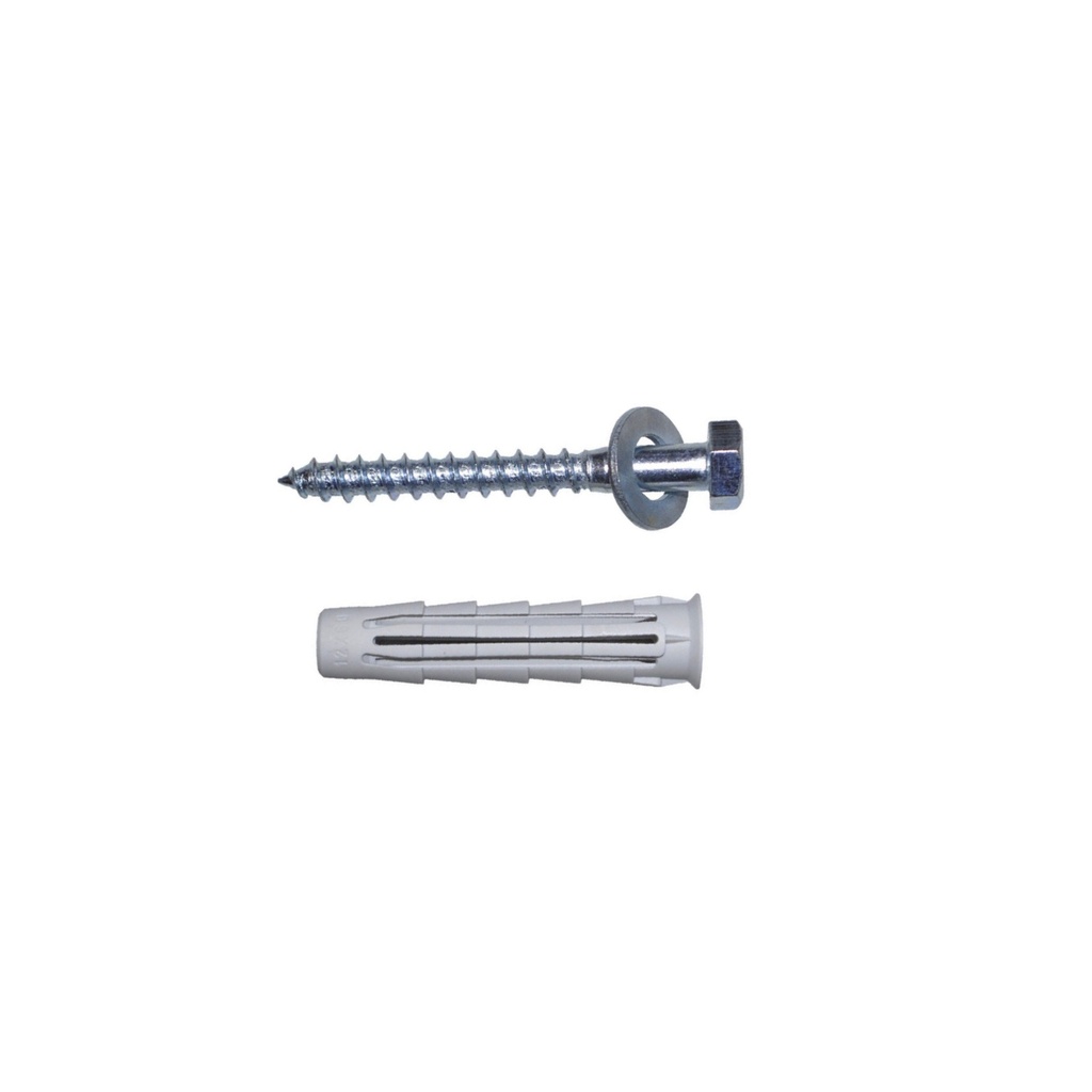 Dübel 10 x 65 komplett Schraube 7 x 70 Sechskantkopf M10