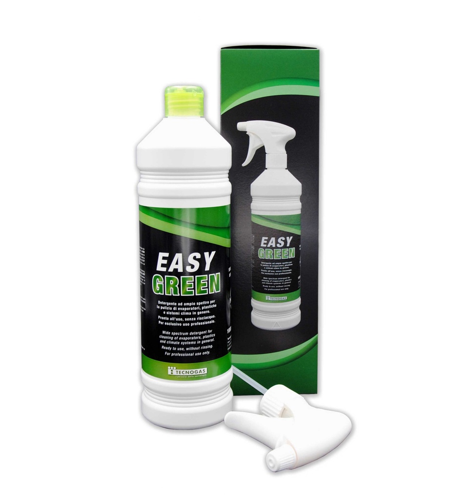 [REI-0170] Easy Green 1 l - Reiniger Spray breit wirksam für Verflüssiger und Verdampfer. gebrauchsfertig