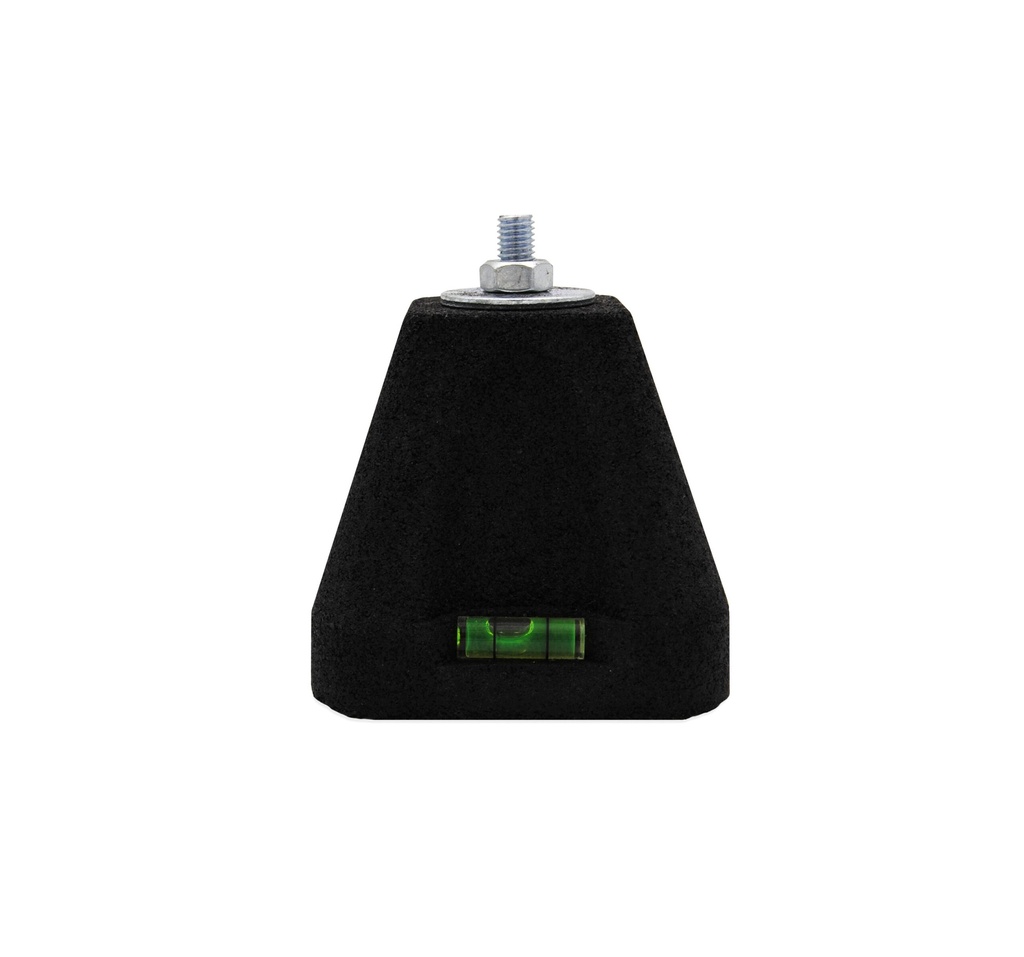 Halterung Boden Single Tecno-Block 100 mm x 100 mm