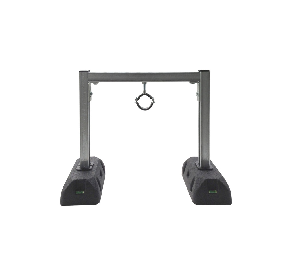 System modular U Höhe 500 mm x Länge 500 mm mit Halterungen aus SBR