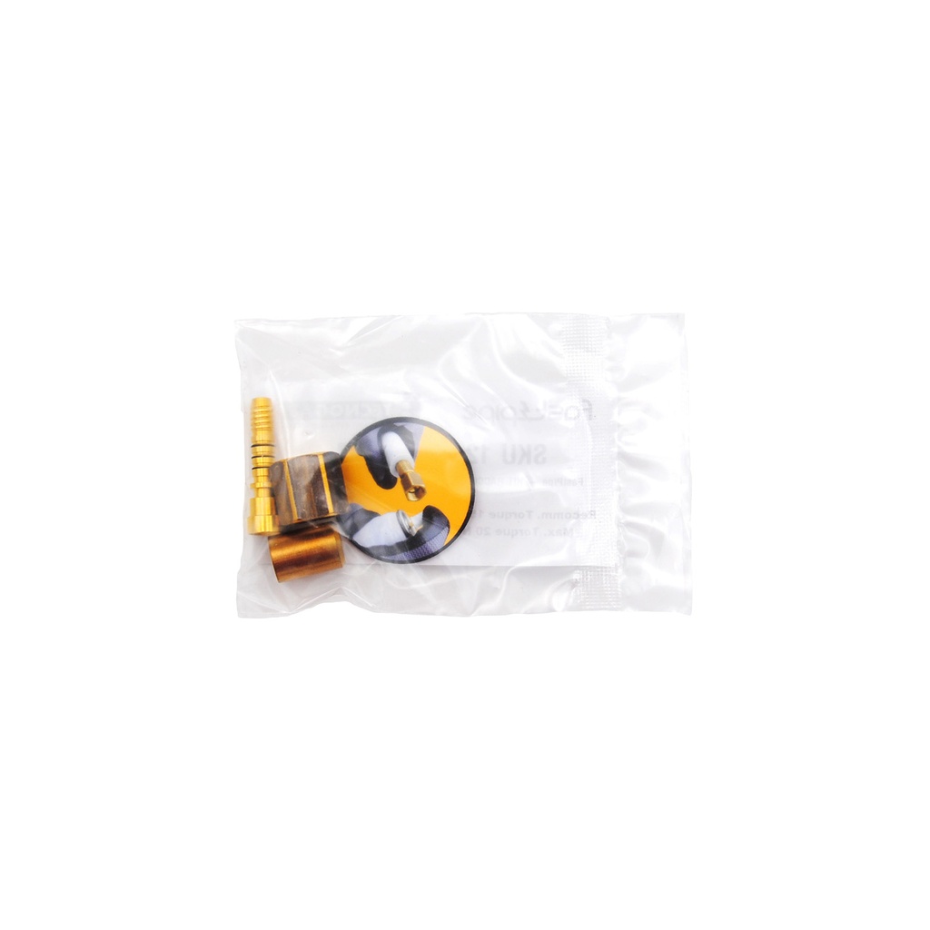 Set Verschraubung V2.0 Ø 3/8" SAE Modell Elica für FASTPIPE
