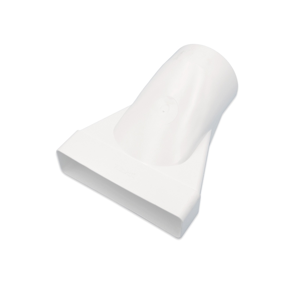 [KAN-0100] Adapter rechteckig/rund AIR-Flow für VMC 55 x 110 Ø 100