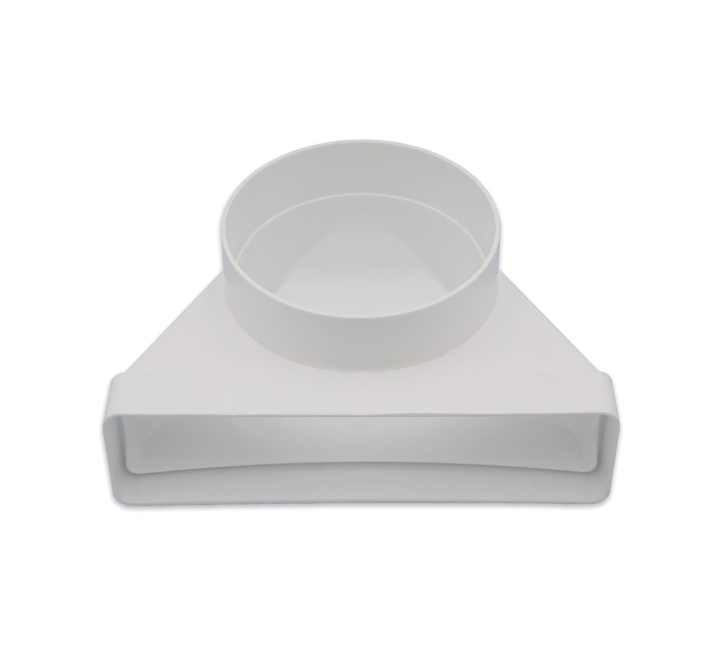 Winkel 90° rechteckig/rund AIR-Flow für VMC 55 x 220 Ø 125