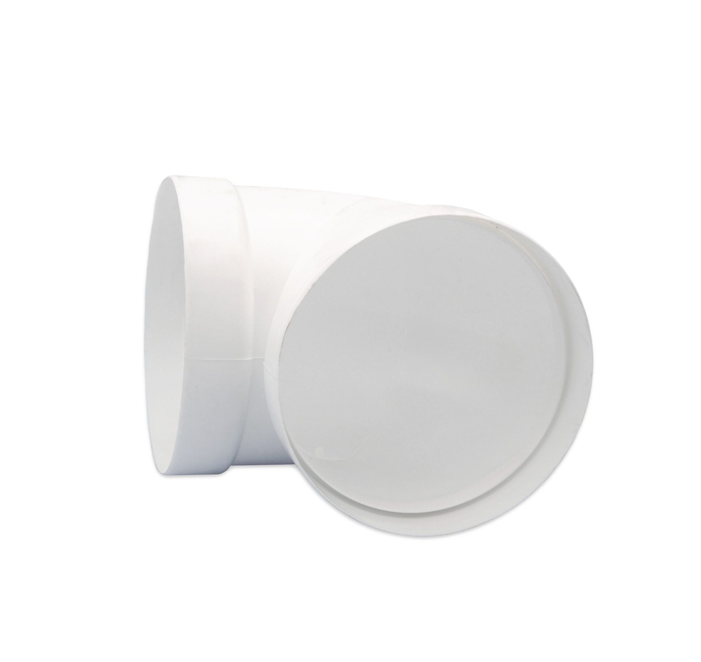 Winkel 90° rund AIR-Flow für VMC Ø 100 mm
