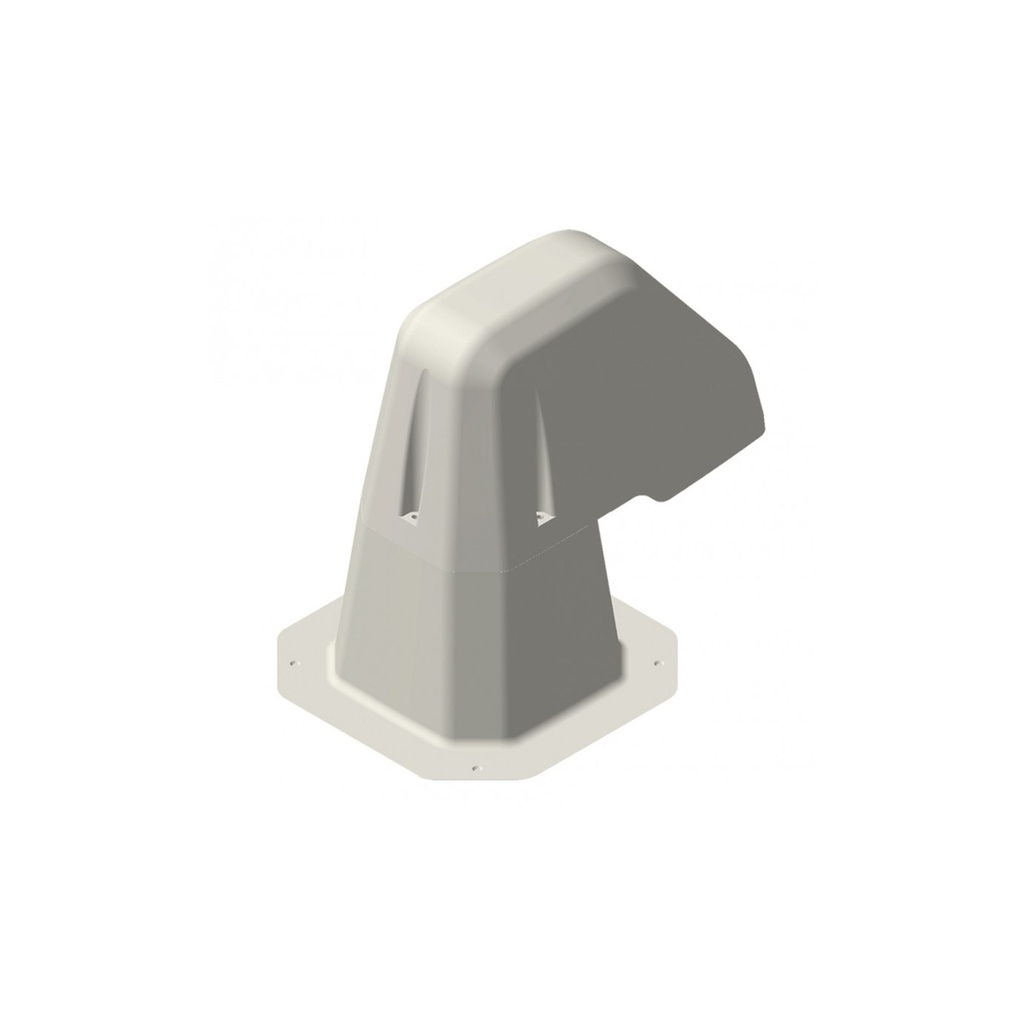 Dachdurchführung Länge 125 mm x Tiefe 125 mm x Höhe 430 mm
