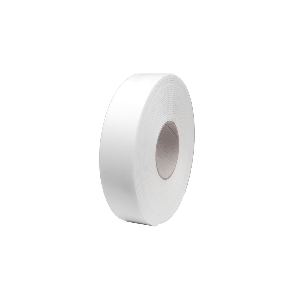 Band schwarz schwitzwasserhemmend gewebeverstärkt selbstklebend Höhe 50 mm x Wandstärke 3 mm x Länge 10 m